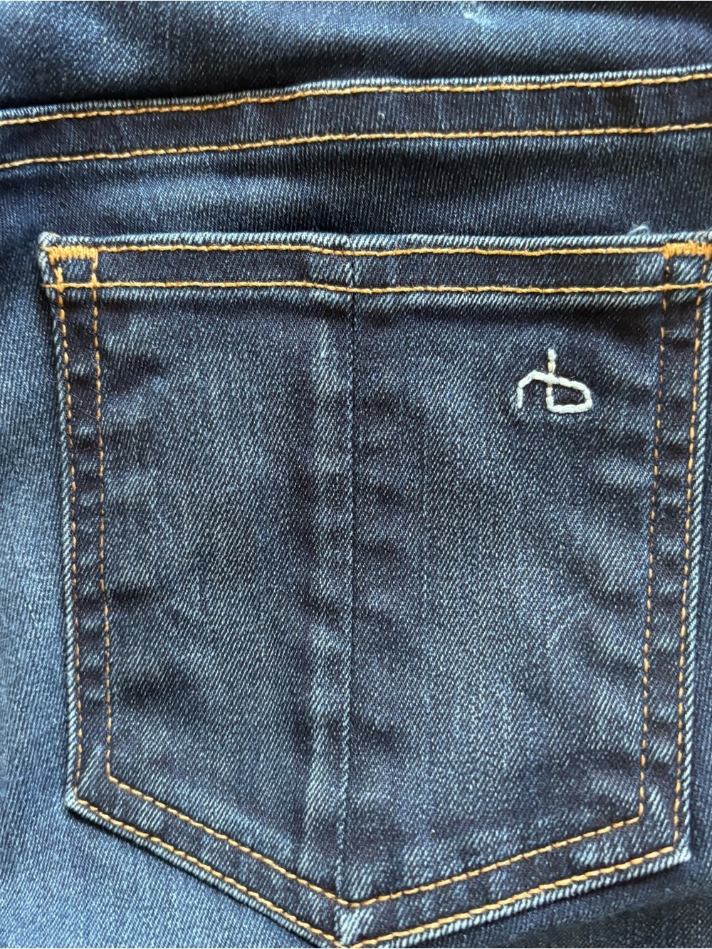 rag & bone Dark Blue Skinny Jeans Denim Women’s 25 - Picture 13 of 13